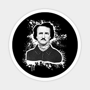 Edgar Allan Poe Illustration Magnet